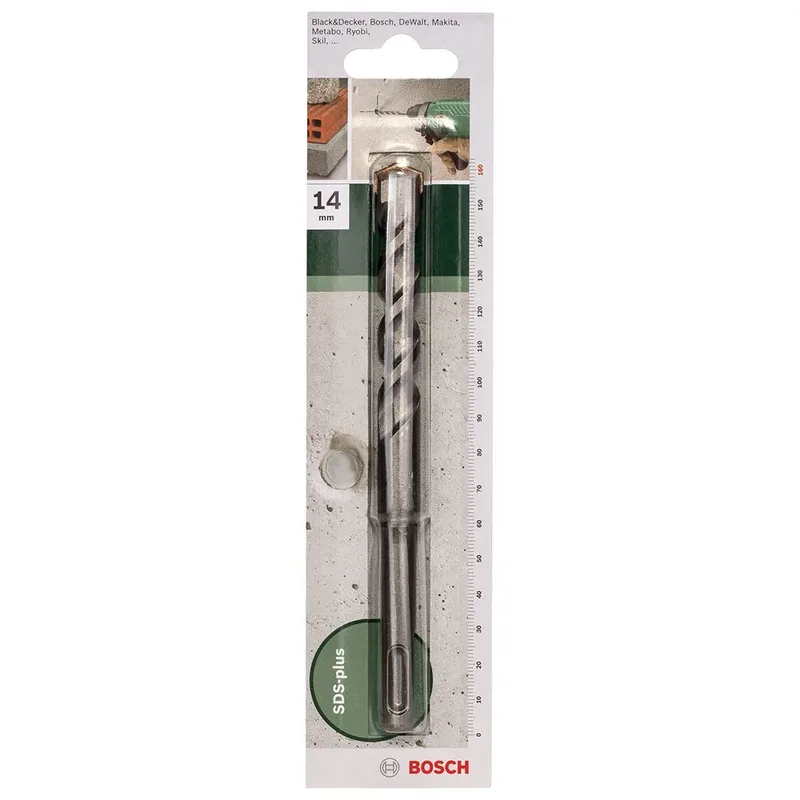 Bosch Accessories 2609255527 2609255527 Hartmetall Hammerbohrer 14 mm Gesamtlänge 160 mm SDS-Plus 1 St. de Bosch Professional – image du produit