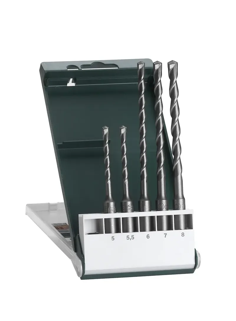 Bosch Accessories 2609255542 Hammerbohrer-Set 5teilig 5 mm, 5.5 mm, 6 mm, 7 mm, 8 mm SDS-Plus 1 Set by Bosch Professional – product image