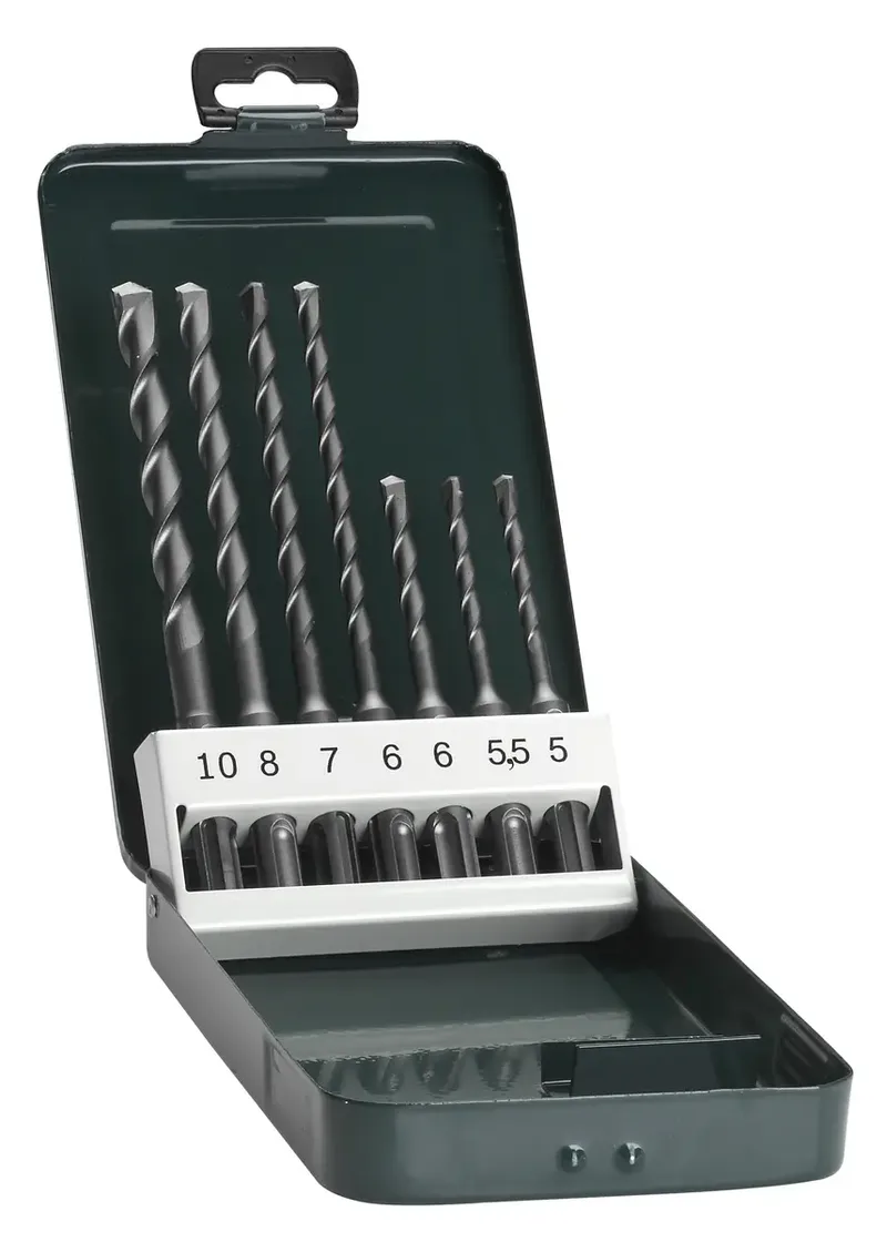 Bosch Accessories 2609255544 Hammerbohrer-Set 7teilig 5 mm, 5.5 mm, 6 mm, 6 mm, 7 mm, 8 mm, 10 mm SDS-Plus 1 Set fra Bosch Professional – produktbillede