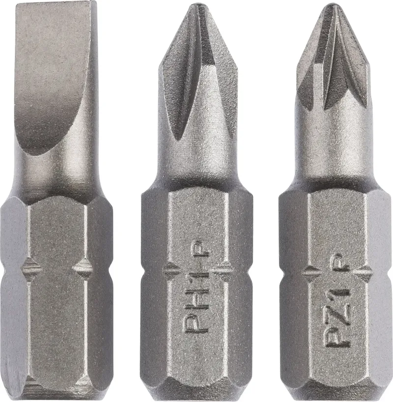 Bosch Accessories 2609255974 Bit-Set 3teilig Schlitz, Kreuzschlitz Phillips, Kreuzschlitz Pozidriv by Bosch Professional – product image