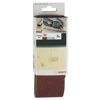 Bosch Accessories 2609256187 Schleifband Körnung (num) 40 (L x B) 400 mm x 60 mm 3 St. von Bosch Professional – Produktbild 2 von 2