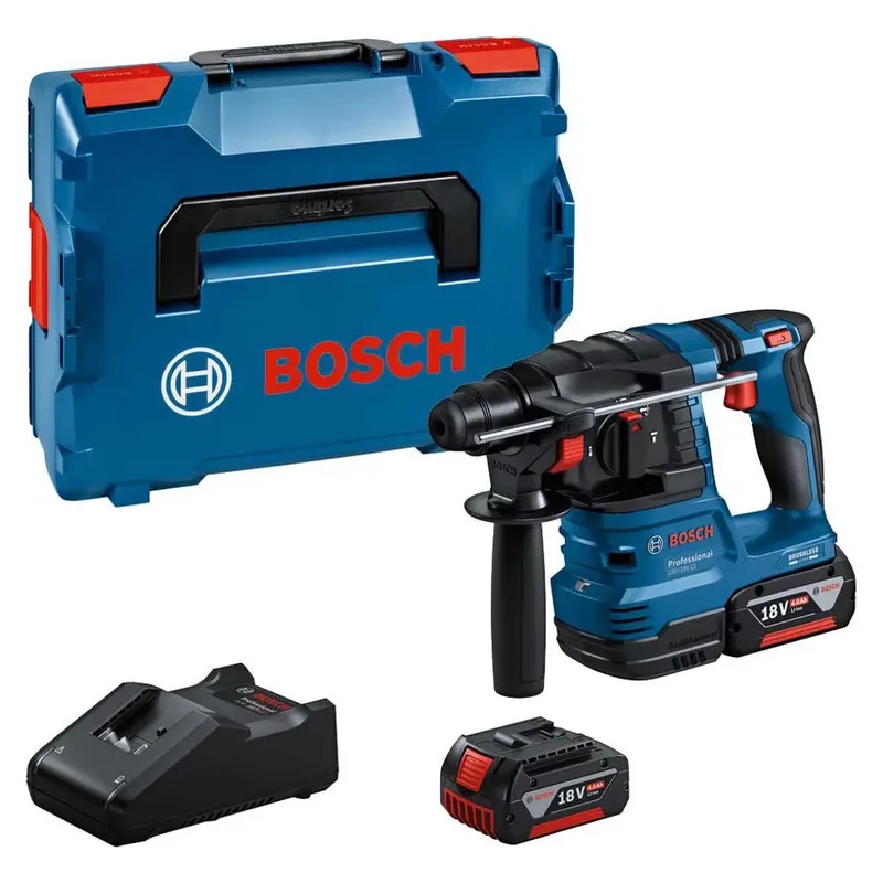 Gbh18v-22+gde18v-12+l-boxx238 Bohrhammer Ohne Batterie von Bosch Professional – Produktbild 4 von 6