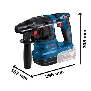 Gbh18v-22+gde18v-12+l-boxx238 Bohrhammer Ohne Batterie von Bosch Professional – Produktbild 5 von 6