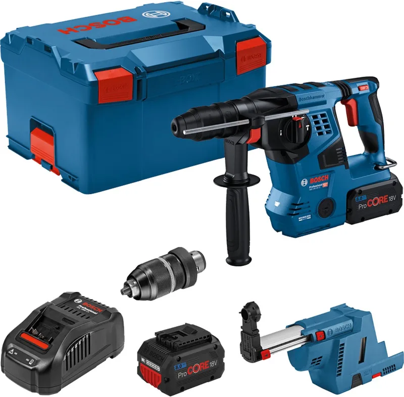 Bosch accu boorhamer GBH 18V-28 CF met SDS plus / 2x 8,0 Ah ProCO... von Bosch Professional – Produktbild