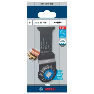 Bosch AIZ 32 AIB - Multifunctioneel Zaagblad - Bimetallisch - Starlock Montage - 32x50 mm von Bosch Professional – Produktbild 2 von 6