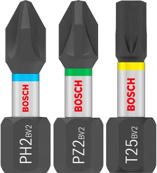 Bosch ASSORTIMENT 25 PRO BITS IMPACT 25MM van Bosch Professional – productafbeelding 1 van 2
