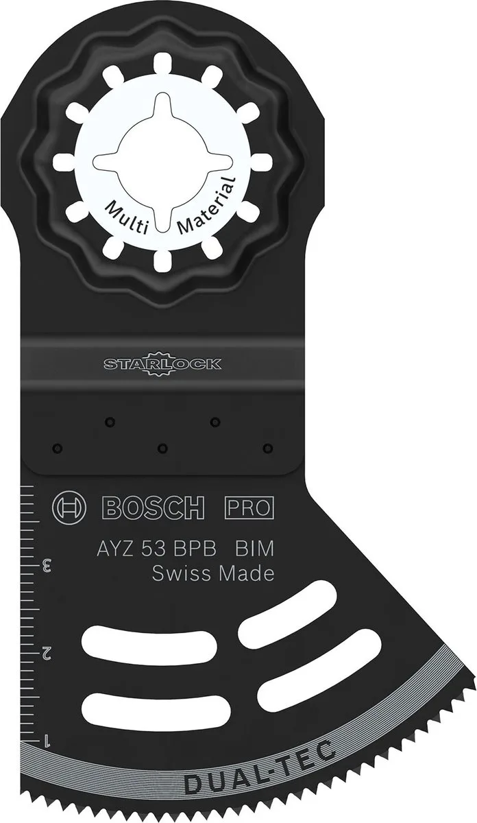 Bosch AYZ 53 BPB - Multifunctioneel Zaagblad - Preciezie - Dual-Tec - Starlock von Bosch Professional – Produktbild