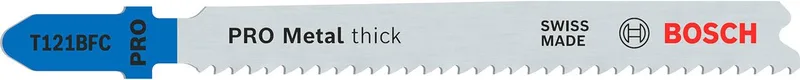 BOSCH - Decoupeerzaagblad - T121BFC - PRO Metal Thick - 92 mm - Met AlTiN-coating - 2 stuks by Bosch Professional – product image 1 of 6
