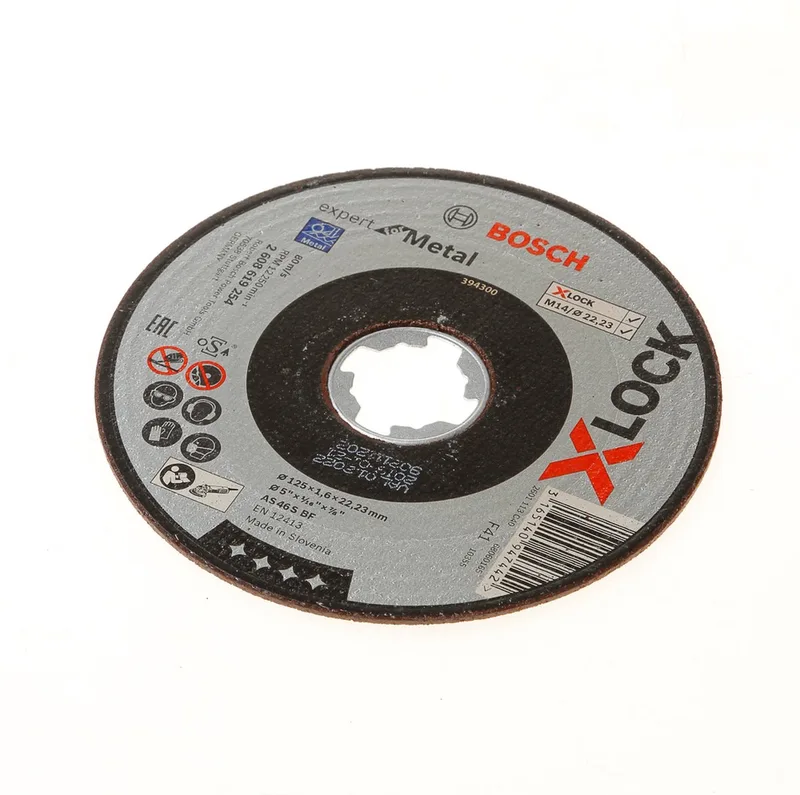 Bosch Doorslijpschijf Xlock metal exp.125x1.6x22 de Bosch Professional – image du produit 1 sur 4
