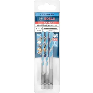 Bosch EXPERT 3-delige HEX-9 MultiConstruction borenset: 5 mm, 6 mm, 8 mm Zeskant schacht 3 stuk(s) by Bosch Professional – product image 2 of 6