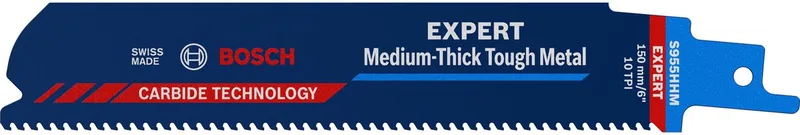 Bosch Expert Middelzwaar Metaal S 955 HHM reciprozaagblad - 26089... de Bosch Professional – image du produit