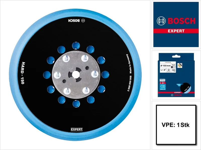 Bosch Expert Multihole universele steunschijf 150 mm hard - 26089... de Bosch Professional – image du produit 1 sur 6