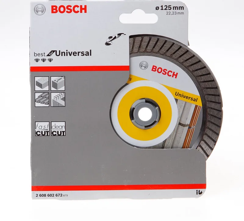 Bosch Expert Multimaterial X-Lock Diamantdoorslijpschijf 125x22,23mm - 2608901597 van Bosch Professional – productafbeelding 1 van 3