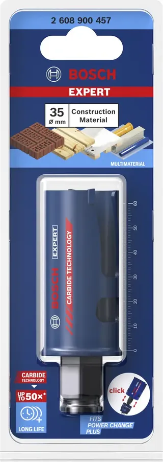 Bosch EXPERT Power-Change gatzaag Construction Material 35mm från Bosch Professional – produktbild 2 av 2