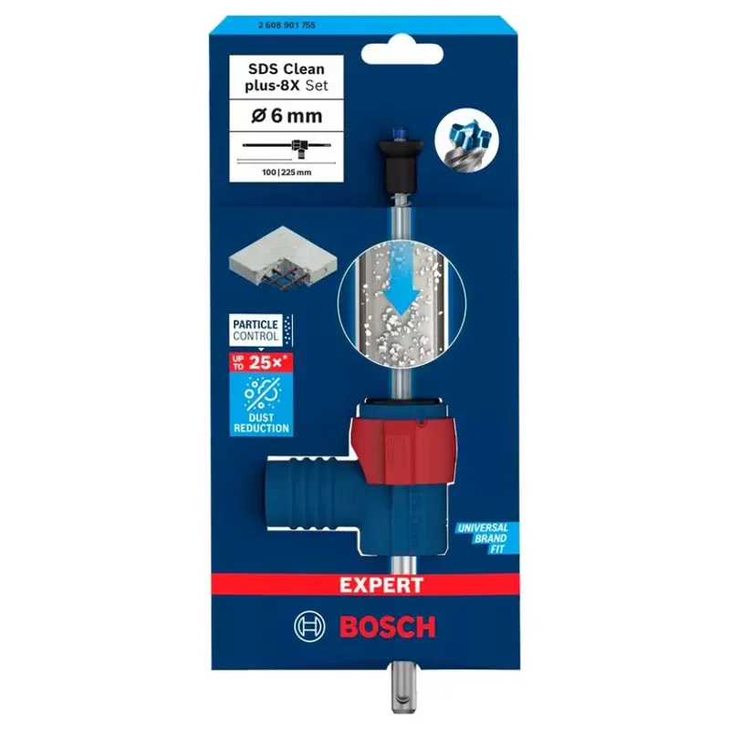 Bosch EXPERT SDS Clean plus-8X hamerboor set 6 x 100 x 225 by Bosch Professional – product image 2 of 6