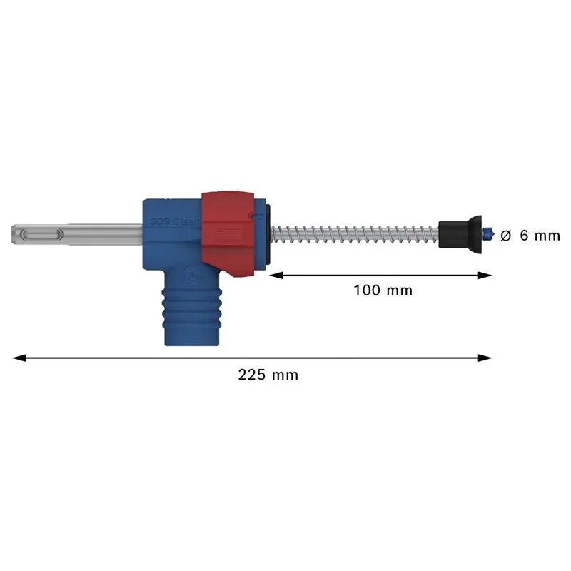 Bosch EXPERT SDS Clean plus-8X hamerboor set 6 x 100 x 225 by Bosch Professional – product image 4 of 6