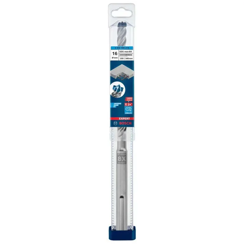 Bosch EXPERT SDS max-8X hamerboor 16 x 200 x 340 mm by Bosch Professional – product image 2 of 4