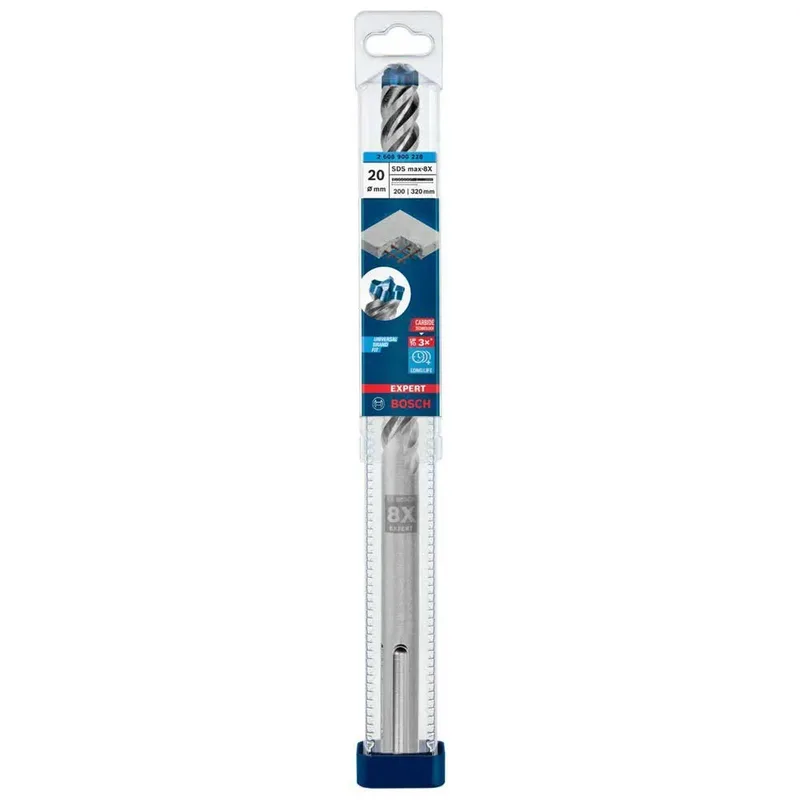 Bosch EXPERT SDS max-8X hamerboor 20 x 200 x 320 mm de Bosch Professional – image du produit 2 sur 4