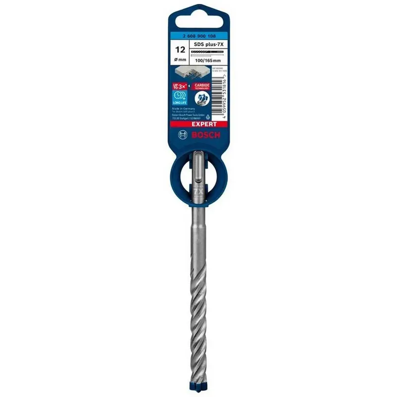 Bosch EXPERT SDS plus-7X hamerboor 12 x 100 x 165 mm by Bosch Professional – product image 2 of 4