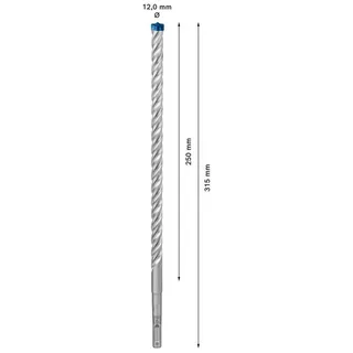 Bosch EXPERT SDS plus-7X hamerboor 12 x 250 x 315 mm von Bosch Professional – Produktbild 2 von 6