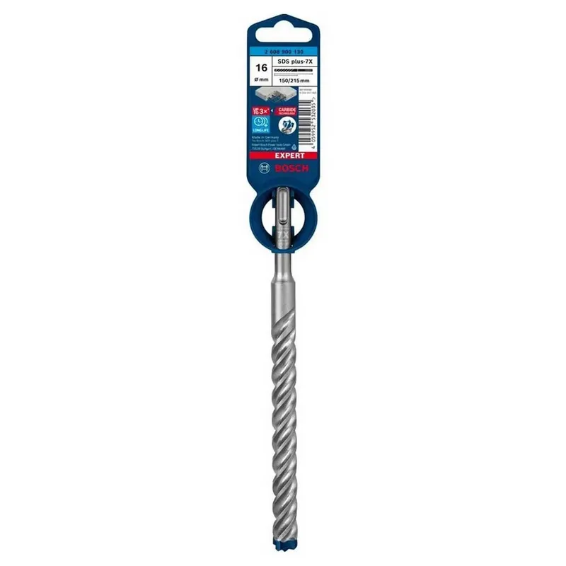 Bosch EXPERT SDS plus-7X hamerboor 16 x 150 x 215 mm van Bosch Professional – productafbeelding 2 van 4