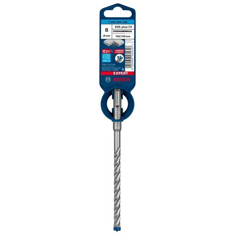 Bosch EXPERT SDS plus-7X hamerboor 8 x 100 x 165 mm by Bosch Professional – product image 2 of 4