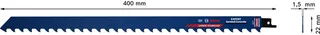 Bosch Expert Serie - Reciprozaagblad - Carbide - Beton - 400mm by Bosch Professional – product image 1 of 6
