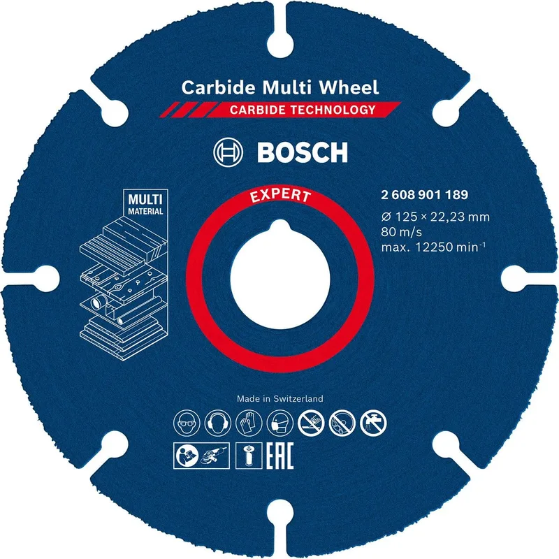 Bosch Expert Serie - Universele Zaagblad - 125mm - Voor Hout, Plastic, Gips von Bosch Professional – Produktbild