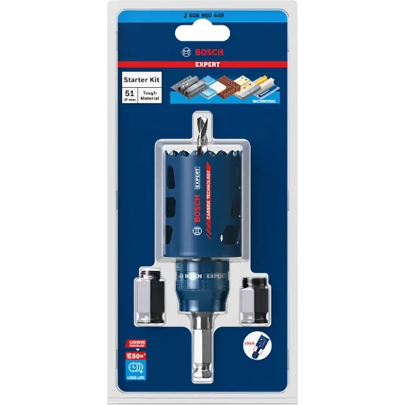 Bosch Expert Stoer Materiaal Gatzagen Startset 51 x 60 mm - 26089... von Bosch Professional – Produktbild 2 von 6