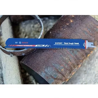 Bosch EXPERT Thick Tough Metal S 1255 CHC reciprozaagblad 300 mm 10 stuks ( 2608900372 ) Carbide Technology by Bosch Professional – product image 5 of 6