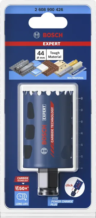 Bosch Expert Tough Material gatenzaag 44 x 60 mm - 2608900426 de Bosch Professional – image du produit 2 sur 2