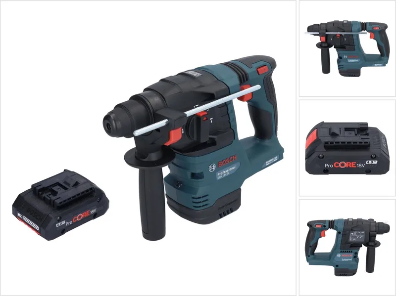 Bosch GBH 18V-22 Professional accuboormachine 18 V 1,9 J SDS Plus Brushless + 1x ProCORE accu 4,0 Ah - zonder oplader de Bosch Professional – image du produit
