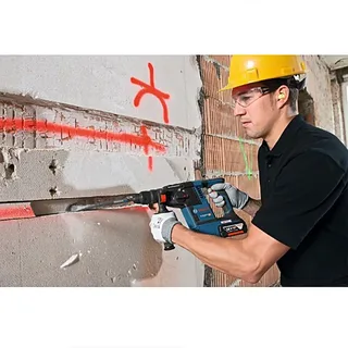 Bosch GBH 18V-26 F accu boorhamer met SDS plus / 2x 5,5Ah ProCORE... van Bosch Professional – productafbeelding 5 van 6