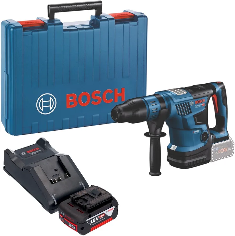 Bosch GBH 18V-36 C Professional accu-boorhamer 18 V 7 J SDS max Brushless + 1x accu 5,0 Ah + oplader + koffer fra Bosch Professional – produktbillede