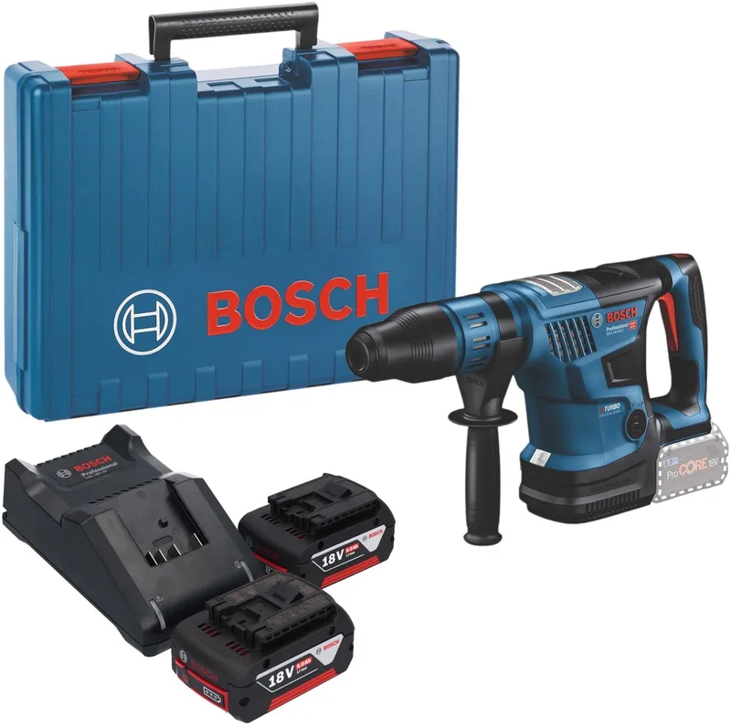 Bosch GBH 18V-36 C Professional accu-boorhamer 18 V 7 J SDS max Brushless + 2x accu 5,0 Ah + oplader + koffer de Bosch Professional – image du produit