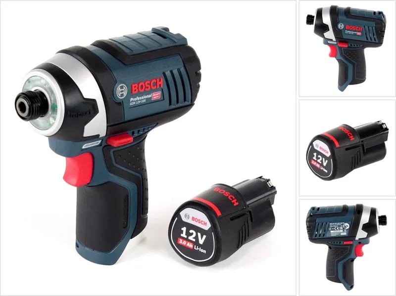 Bosch GDR 12V-105 accu-slagmoersleutel 12V 105Nm 1/4" + 1x 3.0 Ah accu - zonder oplader van Bosch Professional – productafbeelding