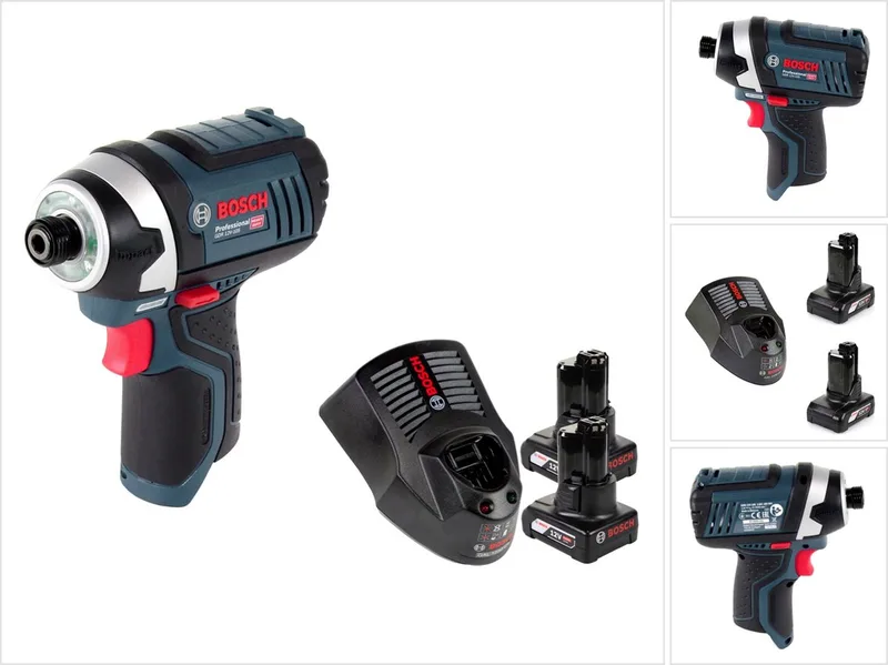 Bosch GDR 12V-105 accu-slagmoersleutel 12V 105Nm + 2x accu 6.0Ah + lader de Bosch Professional – image du produit