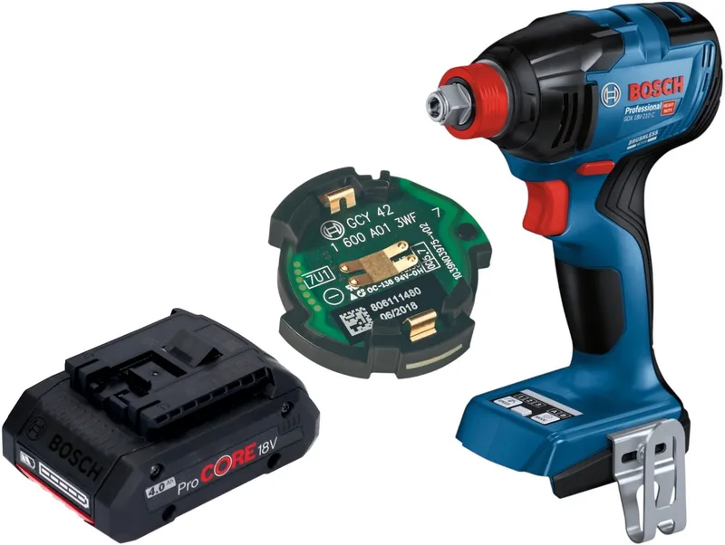 Bosch GDX 18V-210 C Professionele accu-slagmoersleutel 18 V 210 Nm Brushless Solo ( 06019J0200 ) - zonder accu, zonder oplader de Bosch Professional – image du produit