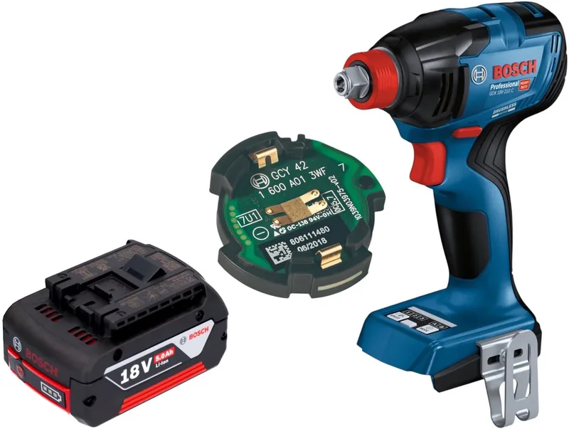 Bosch GDX 18V-210 C Professionele accu-slagmoersleutel 18 V 210 Nm Brushless Solo ( 06019J0200 ) - zonder accu, zonder oplader de Bosch Professional – image du produit