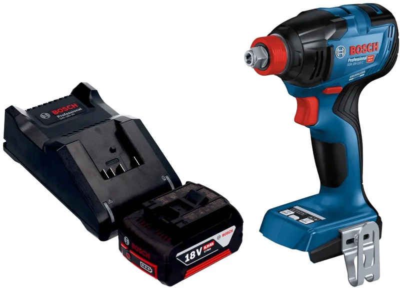 Bosch GDX 18V-210 C Professionele accu-slagmoersleutel 18 V 210 Nm borstelloos + 1x oplaadbare accu 5.0 Ah + lader von Bosch Professional – Produktbild
