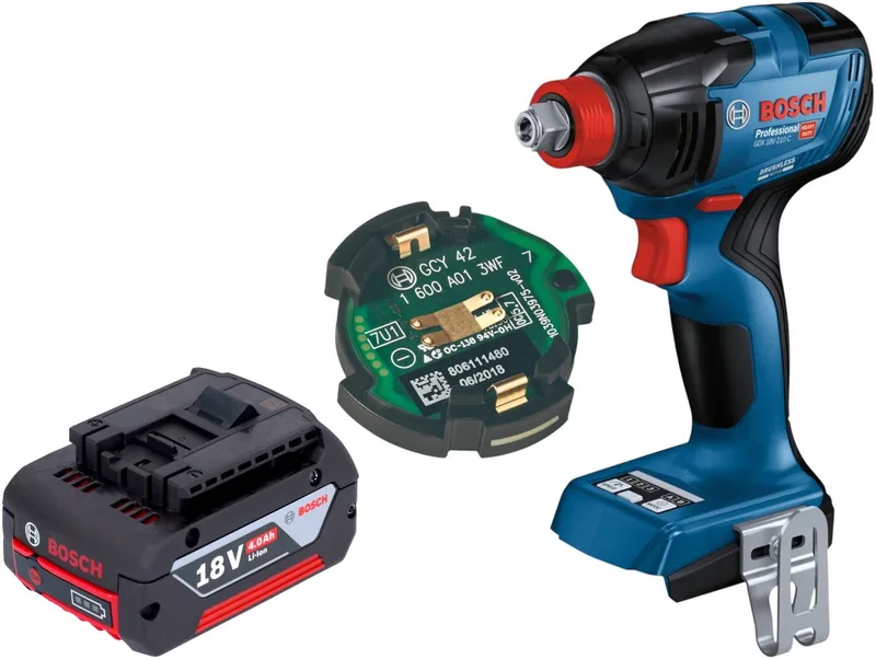 Bosch GDX 18V-210 C Professionele accu-slagmoersleutel 18 V 210 Nm Brushless Solo ( 06019J0200 ) - zonder accu, zonder oplader by Bosch Professional – product image