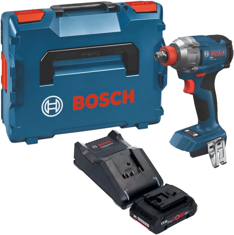 Bosch GDX 18V-285 Professional accu-slagschroevendraaier 18 V 285 Nm + 1x ProCORE-accu 4,0 Ah + oplader + L-Boxx de Bosch Professional – image du produit