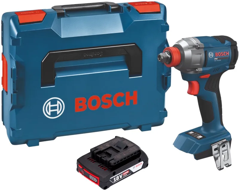 Bosch GDX 18V-285 Professional accu-slagschroevendraaier 18 V 285 Nm + 1x accu 2,0 Ah + L-Boxx - zonder oplader von Bosch Professional – Produktbild