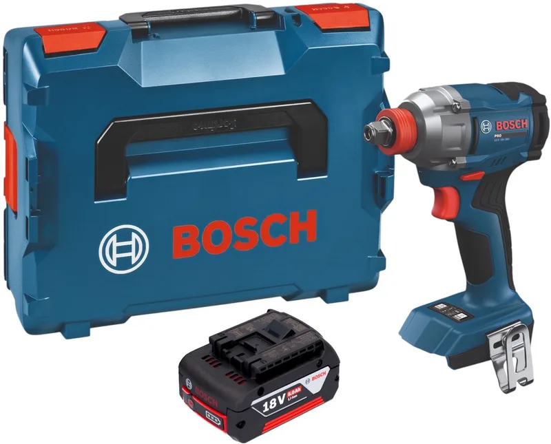Bosch GDX 18V-285 Professional accu-slagschroevendraaier 18 V 285 Nm + 1x accu 5,0 Ah + L-Boxx - zonder oplader van Bosch Professional – productafbeelding