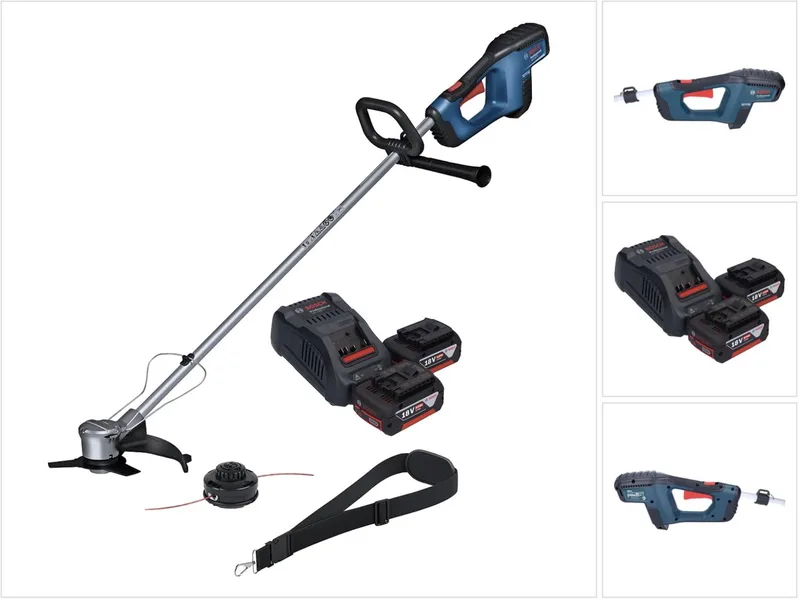 Bosch GFR 18V-23 Professionele accu bosmaaier 18 V 230 mm borstelloos + 2x accu 5.0 Ah + lader by Bosch Professional – product image