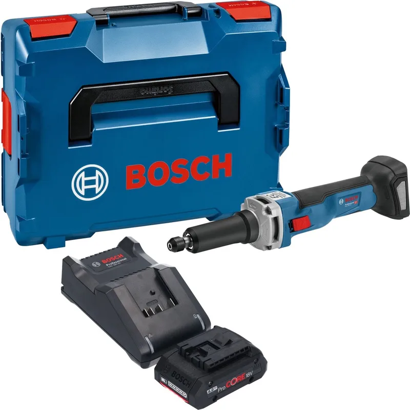 Bosch GGS 18V-23 LC Professionele rechte accuslijpmachine 18 V borstelloos + 1x ProCORE accu 4.0 Ah + lader + L-Boxx by Bosch Professional – product image