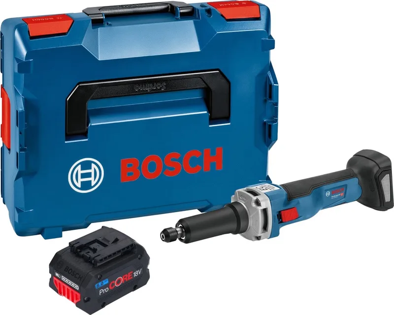 Bosch GGS 18V-23 LC Professionele rechte accuslijpmachine 18 V borstelloos + 1x ProCORE accu 8.0 Ah + L-Boxx - zonder lader von Bosch Professional – Produktbild