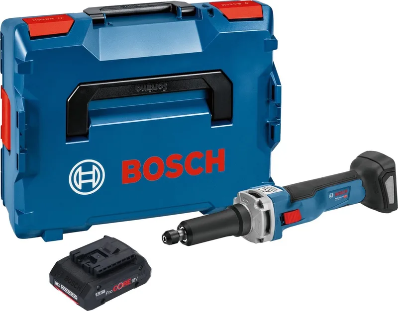 Bosch GGS 18V-23 LC Professionele rechte accuslijpmachine 18 V borstelloos + 1x ProCORE accu 4.0 Ah + L-Boxx - zonder lader von Bosch Professional – Produktbild