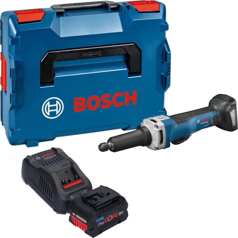 Bosch GGS 18V-23 PLC Professionele rechte accuslijpmachine 18 V borstelloos + 1x ProCore accu 8.0 Ah + lader + L-Boxx by Bosch Professional – product image
