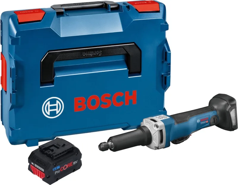 Bosch GGS 18V-23 PLC Professionele rechte accuslijpmachine 18 V borstelloos + 1x ProCore accu 8.0 Ah + L-Boxx - zonder lader by Bosch Professional – product image